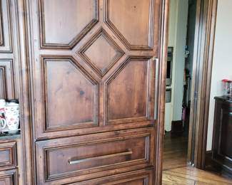 Sub-Zero fridge - stainless panels in box