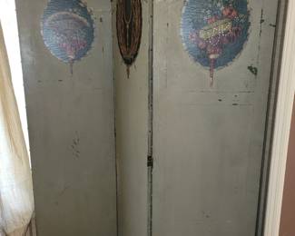 100 yr old room divider