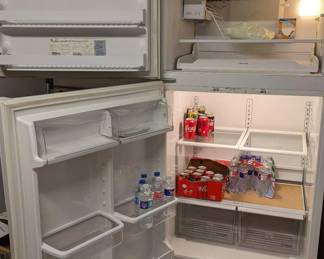 fridge on the inside 