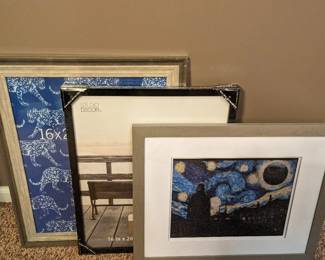 frames - more art and empty frames available