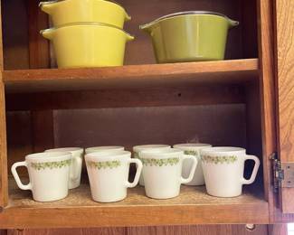Vintage Pyrex and Corning ware