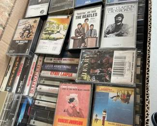 Vintage cassette tapes