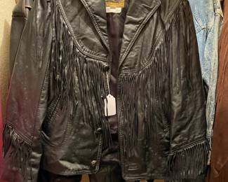 Vintage leather jacket