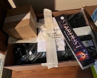 Amerest Surveillance System. Movie Theater lobby advertising