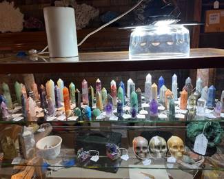 We have a great collection of fossils and minerals! Scroll down for more detail...