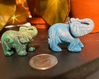 Carved Elephants