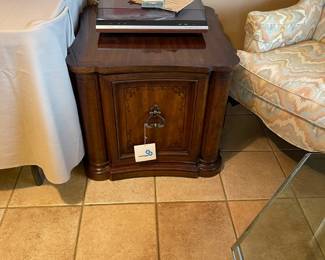 Vintage Heritage side table with storage