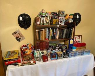 Vintage books, toys and games