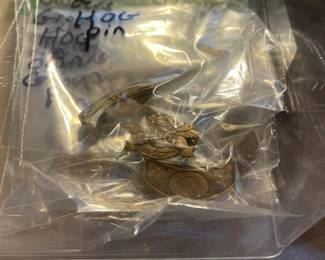 A collection of Hog pins