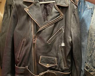 Vintage leather jacket