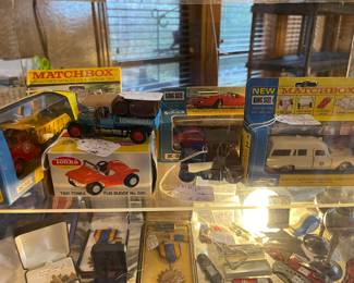 Wonderful vintage matchbox cars and trucks
