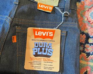 Levi's tag still on the bell bottoms