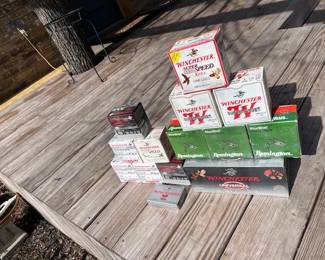 20 gauge and 12 gauge ammo