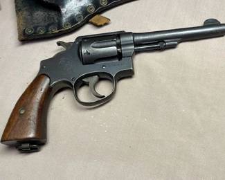 Vintage Victory Model Smith & Wesson .38 Revolver made from 1942-1944