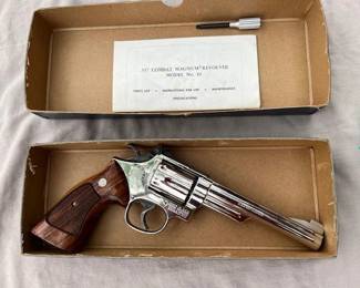 Smith & Wesson .357 Magnum in the box