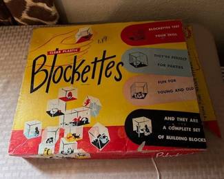 Vintage Blockettes in original box