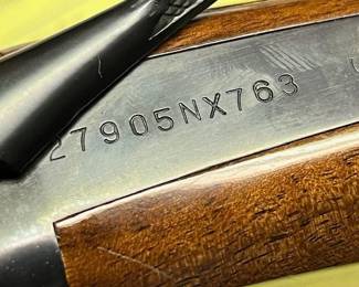 Citori serial number (the letters NX are the date code 1993)