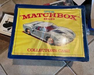 Vintage Matchbox collector's case in perfect condition