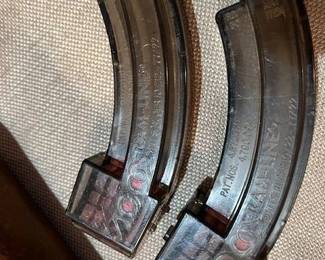 closer look at the magazines.