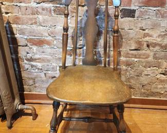 ANTIQUE CATHEDRAL CHAIR