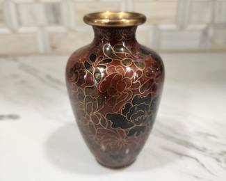 CLOISSONE ANTIQUE SMALL VASE