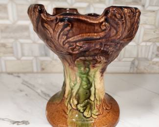 MAJOLICA STYLE CHALICE LARGE
