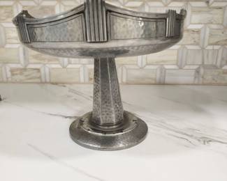 ART DECO HAMMERED DISH