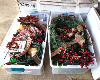 Lots of seasonal decor