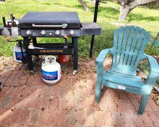 Blackstone propane grill