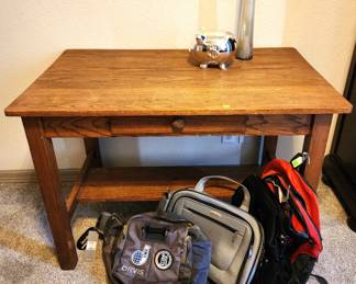 Small oak table