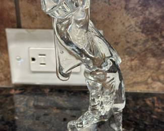 WATERFORD Crystal Golfer Figurine