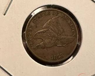 1858 FLYING EAGLE One Cent