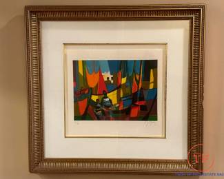 MARCEL MOULY Signed Limited Edition Lithograph