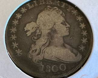 1800 DRAPED BUST Silver Dollar