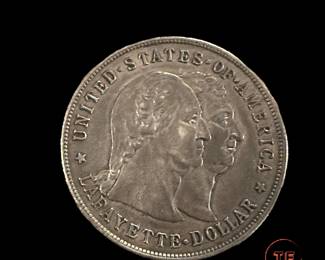 1900 LAFAYETTE Commemorative SILVER Dollar Coin