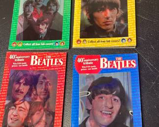 Beatles set w/lenticular covers
