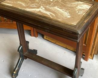 marble hall table