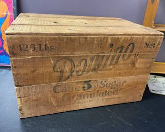 Domino Sugar Crate