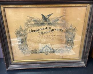 1870 Testimonial Civil War