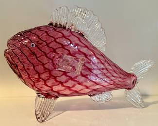 Chatham Glass Art Glass Fish