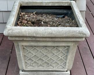 (2) Lightweight Planters