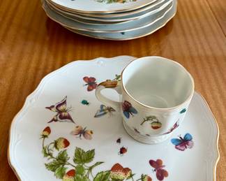 (3) Sets of Luncheon Plates & Cups