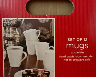 Set of 12 Mugs