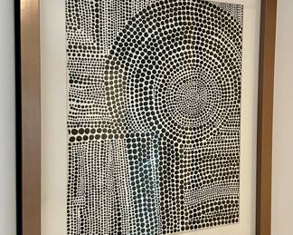 Z Gallerie Pointalist Abstract