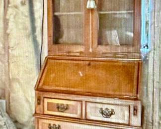 Slant Front Desk with Bookcase