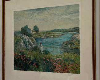 Henri Plisson Signed Lithograph 164/295