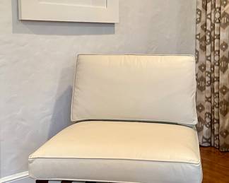 Mitchell Gold Leather Side Chair