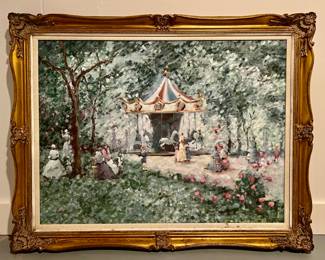 Oil on Canvas, Signed Pablo Escuel