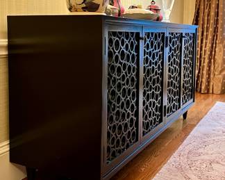 Mirrored Front Console Table
