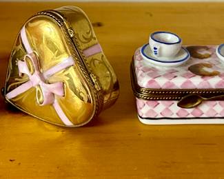 Limoges Trinket Boxes